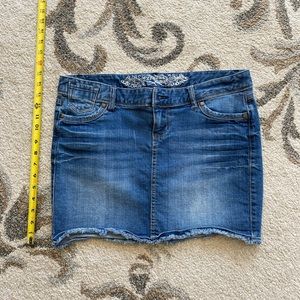 Express Jean Skirt